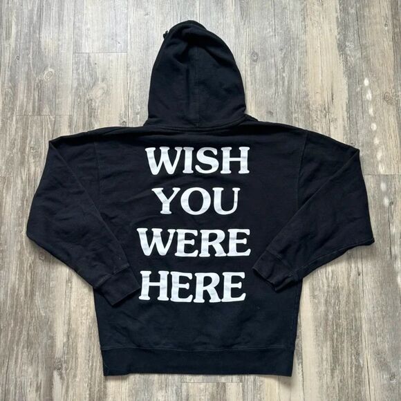 2018 Travis Scott Astroworld Wish You Were Here Concert Merch Hoodie Size L - Picture 4 of 6